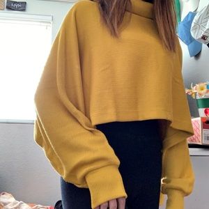 Yellow turtleneck Sweater 🌼
